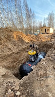 Установка газгольдера под ключ 4800 л., 200 - 400 кв.м. Установка газгольдера под ключ 4800 л., 200 - 400 кв.м.